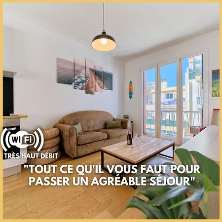 Centre Ville-Superbe Appartement De 50 M2 - Cosy Avec Terrasse -Wifi Nizza Exterior foto