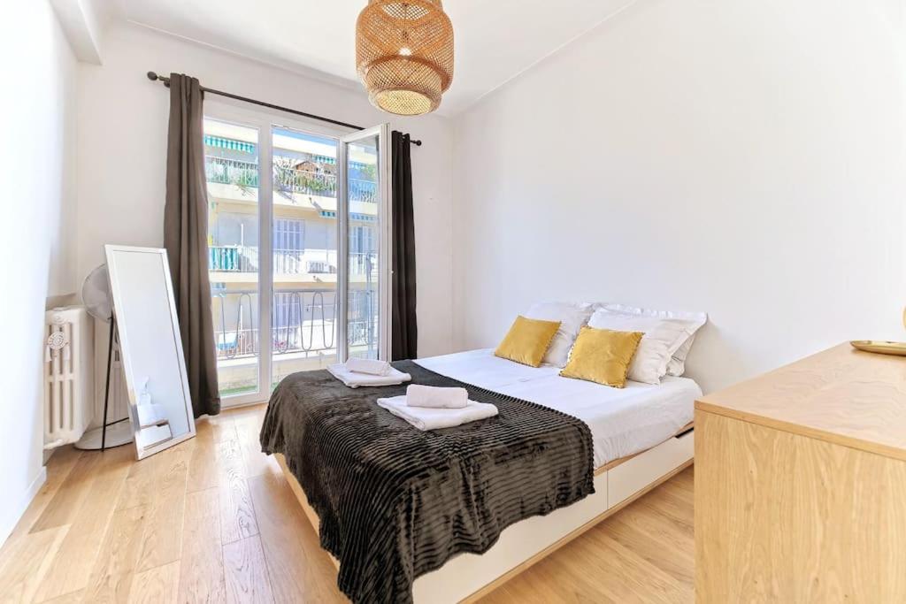 Centre Ville-Superbe Appartement De 50 M2 - Cosy Avec Terrasse -Wifi Nizza Exterior foto