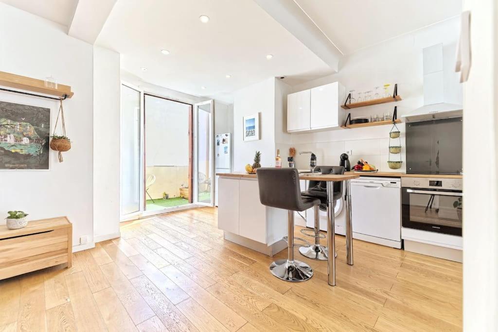 Centre Ville-Superbe Appartement De 50 M2 - Cosy Avec Terrasse -Wifi Nizza Exterior foto