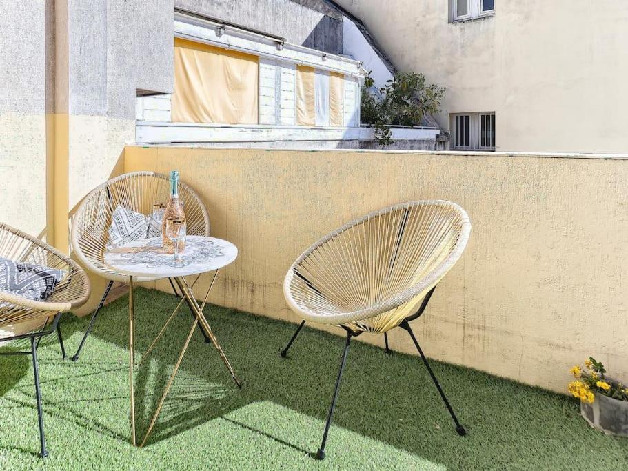 Centre Ville-Superbe Appartement De 50 M2 - Cosy Avec Terrasse -Wifi Nizza Exterior foto