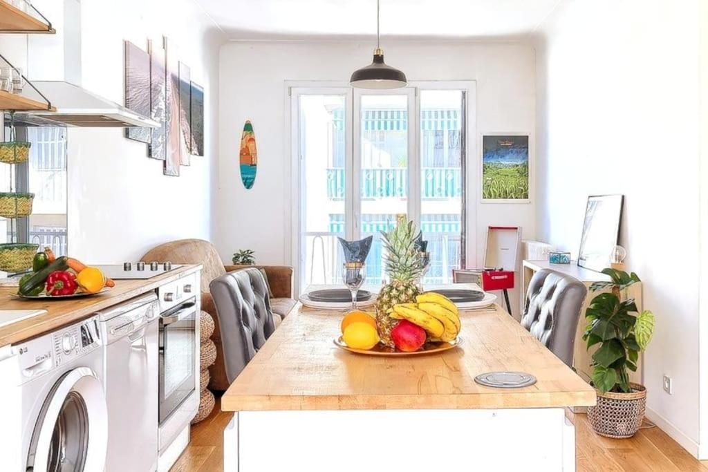 Centre Ville-Superbe Appartement De 50 M2 - Cosy Avec Terrasse -Wifi Nizza Exterior foto